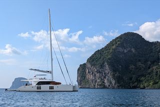Ocean Escape Under Sail Cliffs