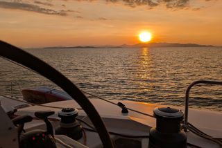 Ocean Escape Sunset Helm